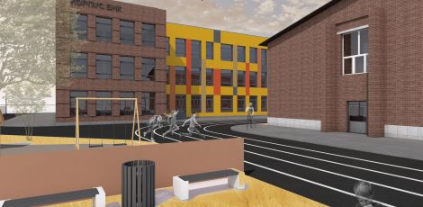 Сновицкая СОШ им. С.Н. Белкина, пристройка, Владимирская обл.