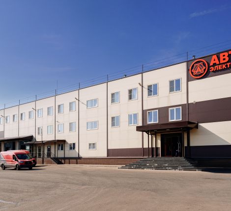 Складской комплекс для хранения автозапчастей